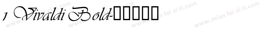 1 Vivaldi Bold字体转换